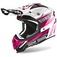 AIROH AVIATOR NOVAK 2.3 AMSS Pink/Black XL - Motorbike Helmet