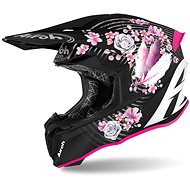 AIROH TWIST MAD Black/Pink XS - Motorbike Helmet