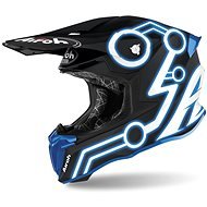 AIROH TWIST NEON Black/Blue S - Motorbike Helmet