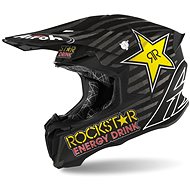 AIROH TWIST ROCKSTAR 2020 Black/White L - Motorbike Helmet