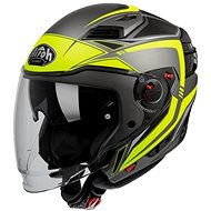 AIROH EXECUTIVE LINE Black/Yellow M - Motorbike Helmet