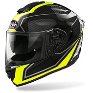 AIROH ST 501 PRIME Black/Grey/Fluo 2XL - Motorbike Helmet