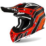 AIROH AVIATOR ACE ART Orange/Black S - Motorbike Helmet