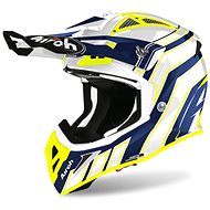 AIROH AVIATOR ACE ART Blue/Fluores.  M - Motorbike Helmet