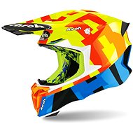 AIROH TWIST 2.0 FRAME Turquoise/Fluo-Matte M - Motorbike Helmet