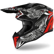 AIROH WRAAP OCTOPUS Black/Red M - Motorbike Helmet