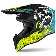 AIROH WRAAP SMILE Yellow/Black L - Motorbike Helmet