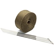 M-Style Heat-resistant Grip of Exhaust Manifolds 10m Bronze - Exhaust Pipe Wrap