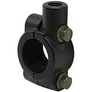SEFIS Motorcycle Handlebar Mirror Clamp Mount Adaptor for M8 Mirrors - Black - Mirror Extension