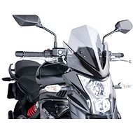 PUIG NEW. GEN SPORT smoke for KAWASAKI ER-6n (2012-2016) - Motorcycle Plexiglass