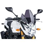 PUIG NEW. GEN SPORT dark smoke for YAMAHA FZ8 (Fazer) / ABS (2010-2016) - Motorcycle Plexiglass