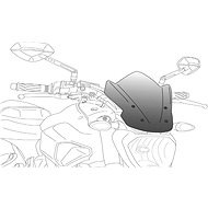 PUIG NEW. GEN SPORT transparent for APRILIA Shiver 750 (07-09) / Shiver 900 (17-19) - Motorcycle Plexiglass