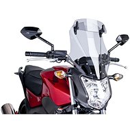 PUIG TOURING with Smoky Plexi Glass for HONDA NC 750 S (2014-2019) - Motorcycle Plexiglass