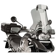 PUIG Additional visor for motorcycle adjustable clip-on smoke for SUZUKI DL 650 V-Strom (2019) - Motorcycle Plexiglass