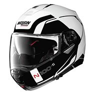 Nolan N100-5 Consistency N-Com Metal White 19 M - Motorbike Helmet