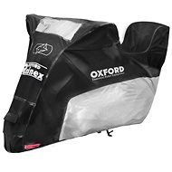 OXFORD Rainex model with space for suitcase (black / silver, size L) - Motorbike Cover