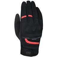 OXFORD BRISBANE AIR M, black / red - Motorcycle Gloves