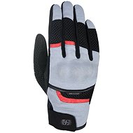 OXFORD BRISBANE AIR 2XL, gray / black / red - Motorcycle Gloves