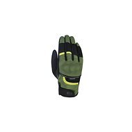 OXFORD BRISBANE AIR 2XL, green / black / yellow fluo - Motorcycle Gloves
