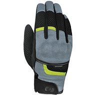 OXFORD BRISBANE AIR L, gray / black / yellow fluo - Motorcycle Gloves