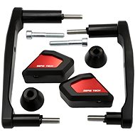 M-Style TECH Kawasaki Z900 Crash Protectors - Colour: Red - Drop Frame