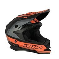 YOKO SCRAMBLE Matte Black/Orange S - Motorbike Helmet