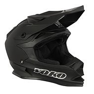YOKO SCRAMBLE Matte Black S - Motorbike Helmet