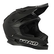 YOKO SCRAMBLE Matte Black XL - Motorbike Helmet