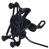 Spark MTH7 with USB Charger - Motorbike Phone Mount