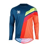 YOKO VIILEE blue / orange / yellow size XXXL - Motocross Jersey