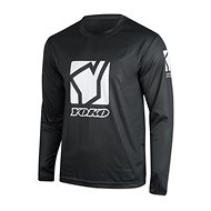 YOKO SCRAMBLE black / white size XL - Motocross Jersey