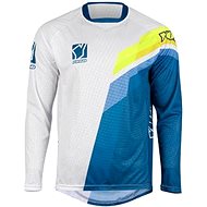 YOKO VIILEE white/blue/yellow sizing XL - Motocross Jersey