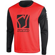 YOKO SCRAMBLE black / red size XL - Motocross Jersey