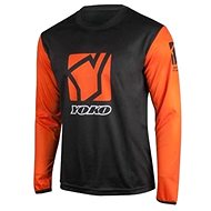 YOKO SCRAMBLE black / orange size L - Motocross Jersey