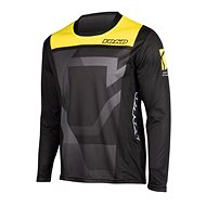 YOKO KISA black / yellow size L - Motocross Jersey