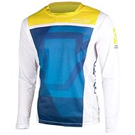 YOKO KISA blue / yellow size S - Motocross Jersey