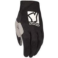 YOKO SCRAMBLE, Black/White, size M - Motorcycle Gloves