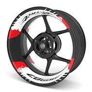 M-Style Two-Piece Decals for HONDA CB600F - Rim Stickers
