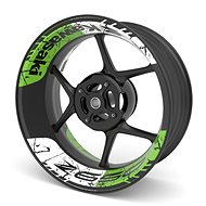 M-Style Two-Piece Decals for KAWASAKI Z650 - Rim Stickers