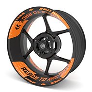 M-Style Two-Piece Decals for KTM - Rim Stickers