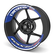 M-Style Two-Piece Decals for SUZUKI GSX-R600 - Rim Stickers