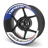 M-Style Two-Piece Decals for SUZUKI GSX600R - Rim Stickers