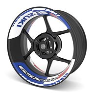M-Style Two-Piece Decals for SUZUKI GSX600R - Rim Stickers