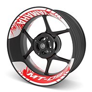 M-Style Two-Piece Decals for YAMAHA MT-09 - Rim Stickers