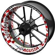 M-Style Single-Piece Decals for MV AGUSTA - Rim Stickers