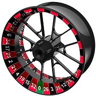 SEFIS Single-Piece Decals, Roulette - Rim Stickers