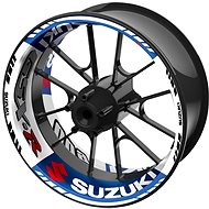 M-Style Single-Piece Decals for SUZUKI GSX-R600 - Rim Stickers