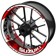 M-Style Single-Piece Decals for SUZUKI GSX-S - Rim Stickers