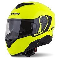CASSIDA Compress 2.0 Refraction, (Yellow Fluo/Black/Grey, Size L) - Motorbike Helmet