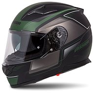 CASSIDA Apex Fusion, (Matte Black/Army Green/White, Size M) - Motorbike Helmet